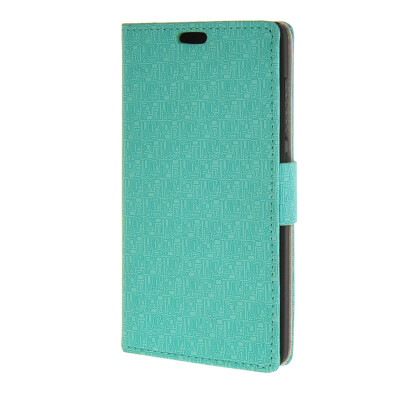 

MOONCASE Maze grid Style Wallet Leather Card Slot Bracket Back чехол для Nokia Lumia 540 N540 Green