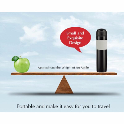 

Leak-proofing Bottle 300ML Coffee Pot Outdoor Travel Vacuum Coffee Plunger Bottle Portable Leak-Proof Coffee Mug With Filter Porta