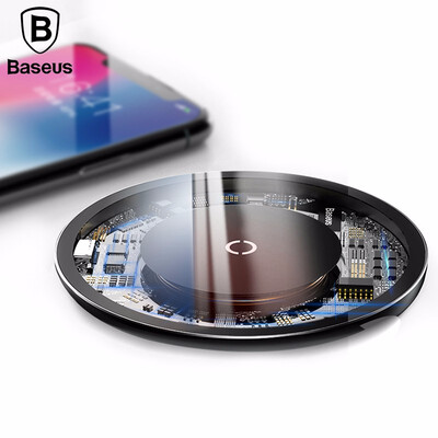 

Базовое зарядное устройство Baseus 10W Qi для iPhone X 8 Samsung S9 + S8 Примечание 8 Xiaomi
