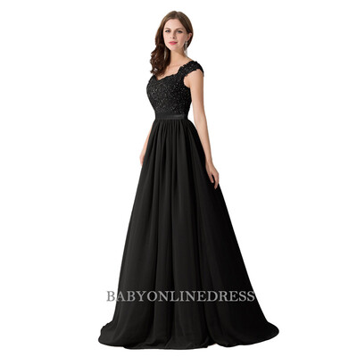

Long Chiffon Bridesmaid Dres Illusion back Plus Size A Line Sleeveless Wedding Bridesmaid Dresses 2018
