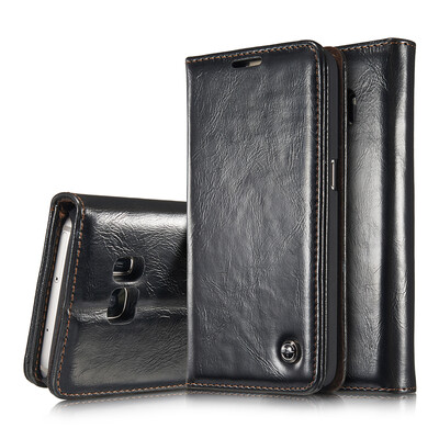 

Samsung Galaxy A310A510A710 Luxury Leather Vintage Multi-function Wallet Card Clip Cover Stand Phone case