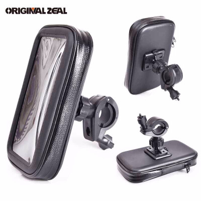 

Motorcycle Phone Holder Mobile Phone Stand Support for iPhone8 7 6 GPS Bike Holder Waterproof Bag soporte movil moto For Samsung