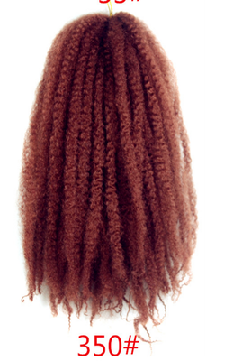 

1 Pc Color Chemical Fiber Big Wig Wig African Small Hair Fluffy Bump Head Stain Hair Extension Bar Dance Decor Fun Games