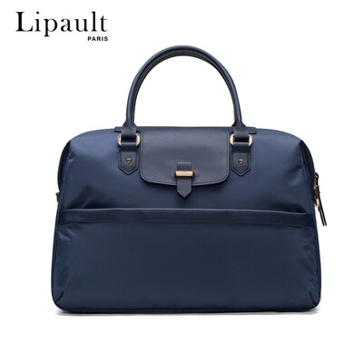 

Lipault Travel Bag Casual Fashion Shoulder Messenger Bag Waterproof Lady Handbag P6687008 Night Blue