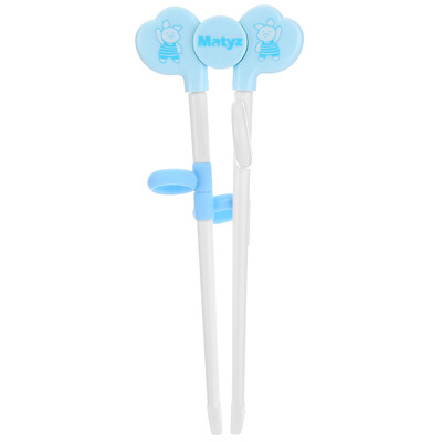 

Matteo Matyz baby training chopsticks chopsticks practice complementary food equipment MZ-0626 blue