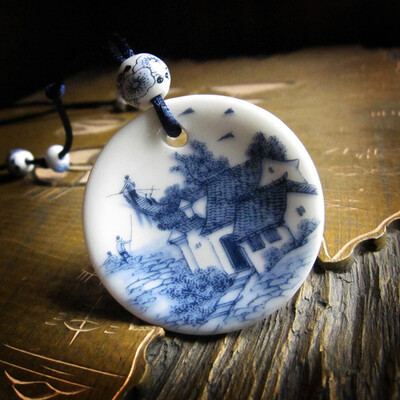 

Hot style ceramic crafts jewelry retro clothing&accessories sweater