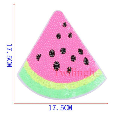 

1Pcs Big Patches Brand Shine Sequin 3D Sticker Stickers Wing Rose Embroidery Motif Applique Garment Kids Women DIY Clothes Badge