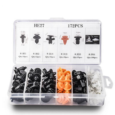 

CNIKESIN HE27 172PCS Застежка-молния для автомобильных замков с автоматическим затвором для автомобильных дверей