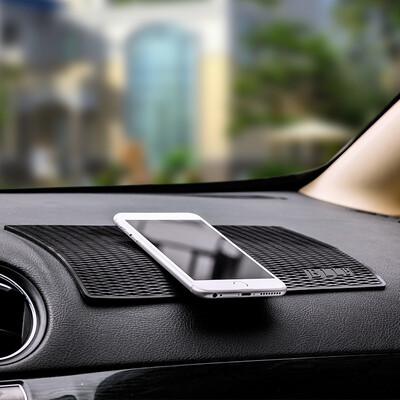 

Boliliang BLLP auto supplies multi-purpose anti-slip mat instrument panel center console storage car mat black trumpet BL402