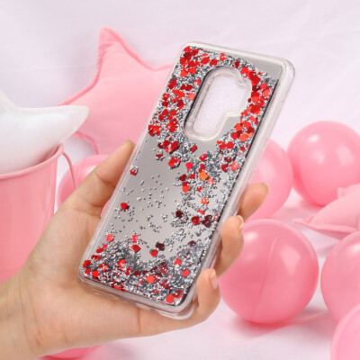 

Akabeila Cover for Samsung Galaxy S9 Plus Case Soft Mirror Dynamic Glitter Phone Protector Cover Shell G9650 G965F