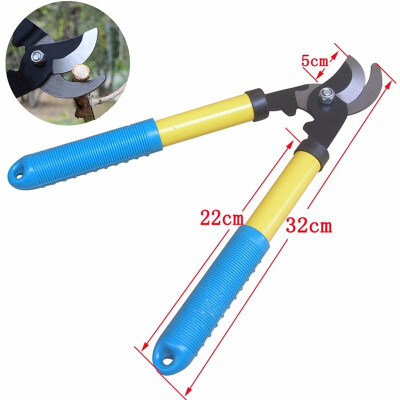 

High Carbon Steel Garden Pruning Shears Slippery Handle Gardening Scissors Cut Thick Branches Garden Tools Bonsai Supplies