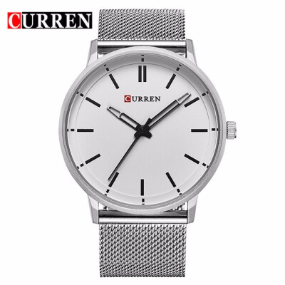 

CURREN Luxury Brand Relogio Masculino Date Leather Casual Watch Men Sports Watches Quartz Military Wrist Watch Male Clock 8233