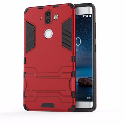 

for Nokia 8 Sirocco TA-1005 WIERSS Shockproof Hard Phone Case for Nokia 8 TA-1012 Combo Armor Case Back Cover Fundas Caoa Coque