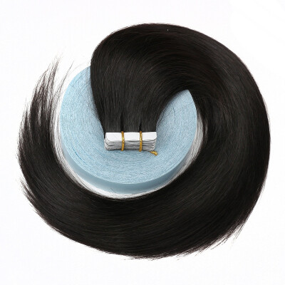 

BHF Hair Tape Hair Extension Unprocessed Malaysian Hair All Color Straight Hair Russian Cuticle Pu Skin Weft 20Pcs 50g