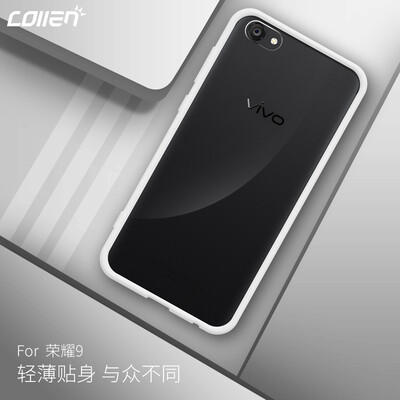 

Collen vivo x9x9s Mobile Shell Cover 9S Anti-drop Full Soft Crystal Clear White