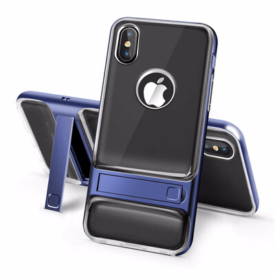 

Goowiiz Phone Case For Iphone 78X7 Plus8 Plus Fashion Slim Shockproof Silicone TPU PC Hard Bracket