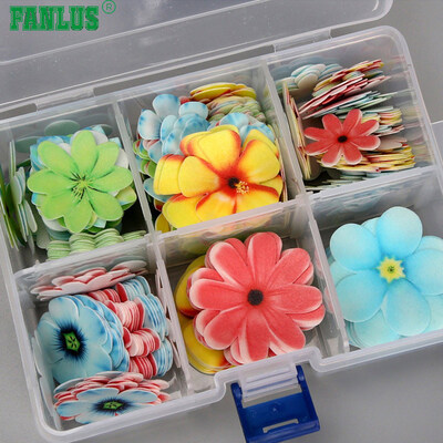 

FANLUS Edible Butterflies Large Rainbow Variety Set of 360pcs - Cake Decoration&Cupcake Toppers Decoration
