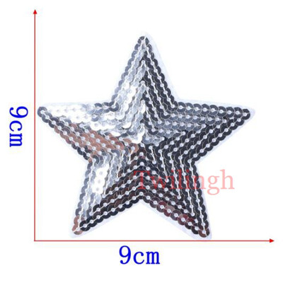 

1 pcslot Brand Embroidered Patches Crown Cactus Star Sequin Patch Iron On Fabric Badge Sew On Clothes Appliques DIY Stickers