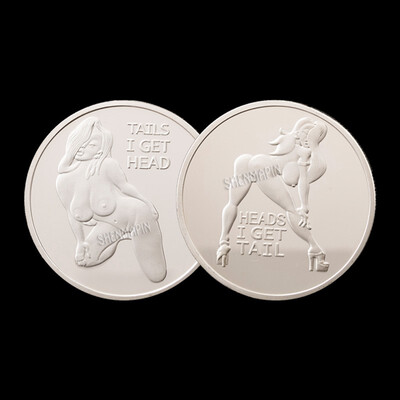 

GoldSilver Russian Sexy girl Coin Luck Collection Arts Gifts Commemorative