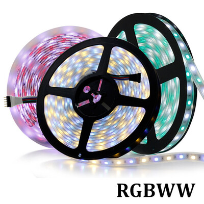 

LED Strip 5050 DC12V 300LEDs 5mlot Flexible LED Light RGB RGBW 5050 Waterproof LED Tape