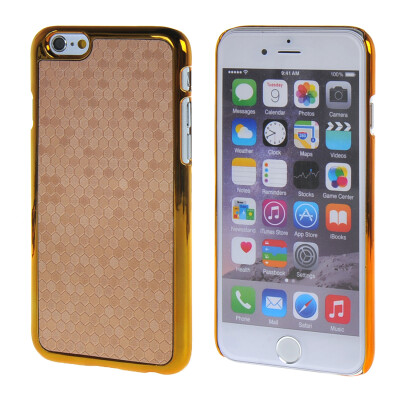 

MOONCASE iPhone 6 (4,7 ") Дело Золото Хром Scale фильмы стиль Твердый переплет чехол для Apple IPhone 6 (4,7") Золотой