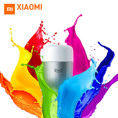 

Original Xiaomi Smart Home Mi Yeelight LED Smart Bulb Smartphone App WIFI Remote Control Light Colourful Light