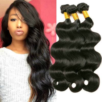 

CLAROLAIR Hair Brazilian Body Wave Hair 7A Brazilian Virgin Hair Body Wave 3 Bundles Remy Human Hair Weave Soft No Shedding