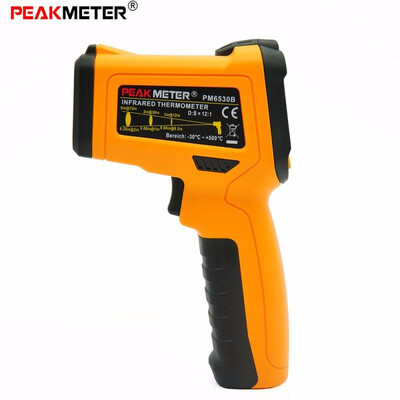 

PEAKMETER PM6530B Non-contact Digital Infrared Thermometer Temperature Gun