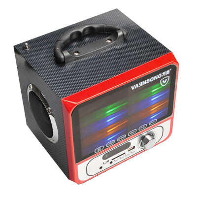 

Portable Multimedia 21 Speaker Surround Sound Outdoor Wood Subwoofer Card U Disk MP3 Bluetooth Player Lithium Battery FM Radio