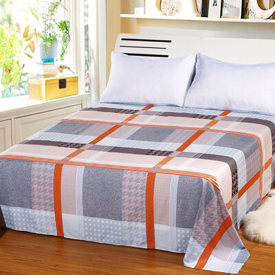 

Ai Wei постельные принадлежности домашний текстиль двойные листы однослойные хлопковые одеяла 1,5 кровати / 1,8 кровати 230 * 250 (цвет сетки)