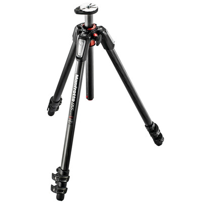 

Manfrotto tripod MT055CXPRO3 new 055 series carbon fiber three tripod can be tapped in the bearing bearing 9kg