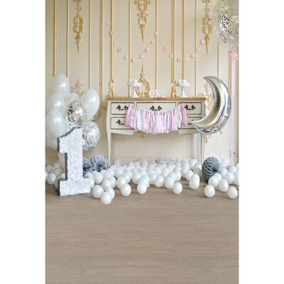 

Snow White Happy Time Photo Backdrop 57FT Vinyl Fabric Cloth Digital Printing Wedding Birthday Background -3081