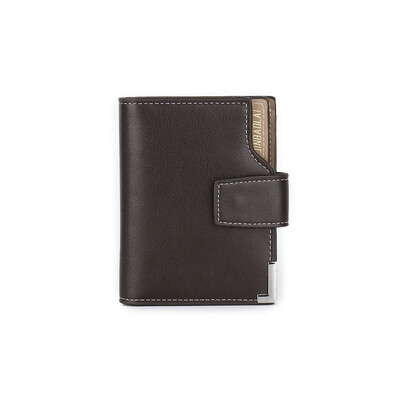

JINBAOLAI PU Wallet Clutch Travel Wallet Purse Wallet Coin Men ID Card Holder