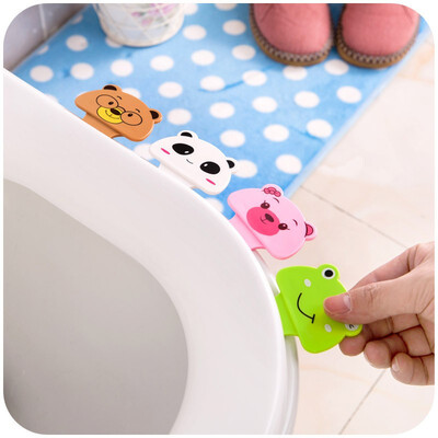 

Cntomlv New Cute Cartoon Toilet Cover Lifting Device Bathroom Toilet Lid Portable Handle Bathroom Toilet Seat Accessories