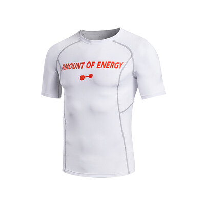 

Color Changing Elastic Men Sport Suit Short Quick Dry Fitness Tigh Running Shirt