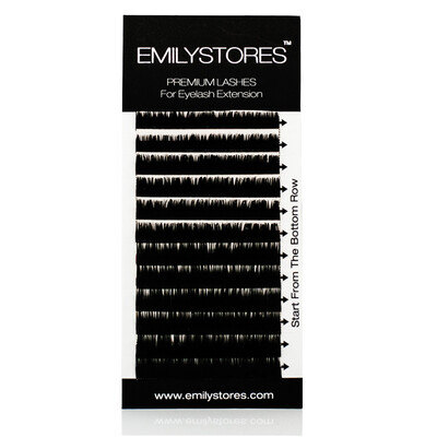 

EMILYSTORES наращивание ресниц индивидуальные свободные подписи наращивание ресниц Норкой Скручиваемости C Толщина 0.07 мм Длина 8мм 9мм 10мм 12мм 14мм Силь