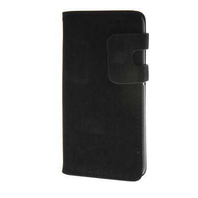 

MOONCASE Suede Leather Side Flip Wallet Card Holder Stand Pouch ЧЕХОЛ ДЛЯ Samsung Galaxy S6 Black