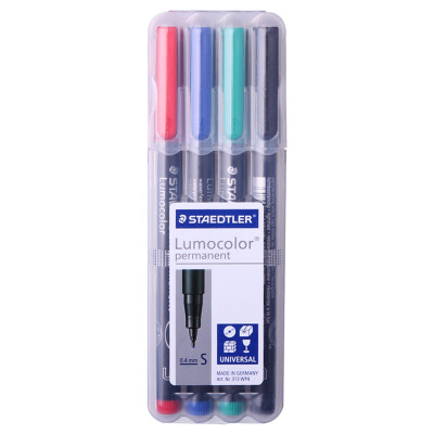 

Staedtler 313WP4 Oil Marker Pen (4 color suit