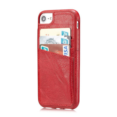 

IphoneX retrobusiness card shatter-resistant leather phonecase iphone78plus