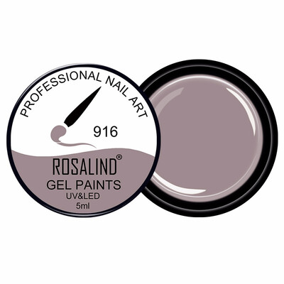 

ROSALIND Gel Varnish 5ml 61Pure Colors UV Gel Manicure DIY Nail Art Gel Polish Design Nail Painting Color gel lacquer881-942