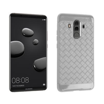 

Goowiiz Luxury Phone Case For Huawei Mate 10Mate 10 Pro Ultra Thin Ventilation Grid Weave Soft Anti fall Full Protective