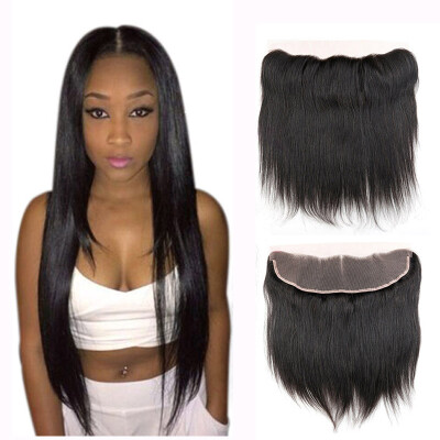 

Dream Like Malaysian 3 Bundles Virgin Straight Hair with 13X4 Lace Frontal Black Color