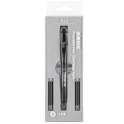 

Fizz F Flip Pen Transparent Sheet Metal Pen Ink Pen Gift sac Orange FZ441001D-C