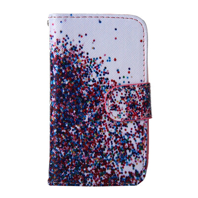 

MOONCASE чехол для Alcatel One Touch Поп С3 Флип PU Держатель карты Стенд Кожаный Чехол обложка Feature No.A08