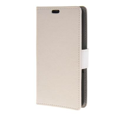 

MOONCASE Simple Leather Flip Wallet Card Slot Stand Back чехол для Sony Xperia E4G White