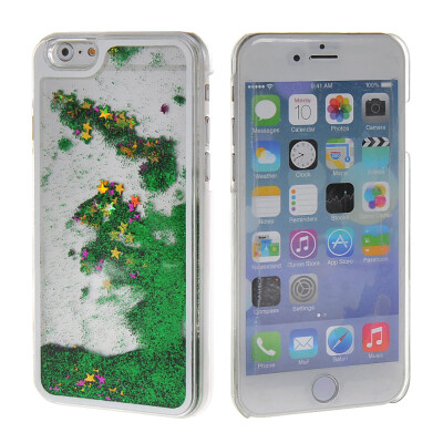 

MOONCASE Sparkling hourglass Design Hard Rubberized Rubber Coating Devise Case Cover for Apple iPhone 6 ( 4.7 inch ) Green