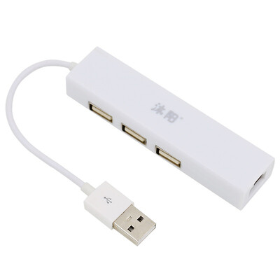 

Muyang MuYang JP103usb network card cable network card windows free drive usb hub function multi-system compatible more convenient white