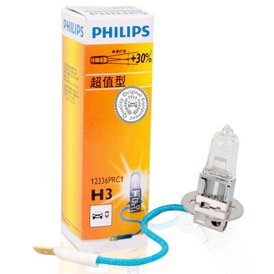 

Philips (PHILIPS) небольшое значение солнечного света кварцевой лампы H3-12336PR автомобильная лампочка с одной опорой