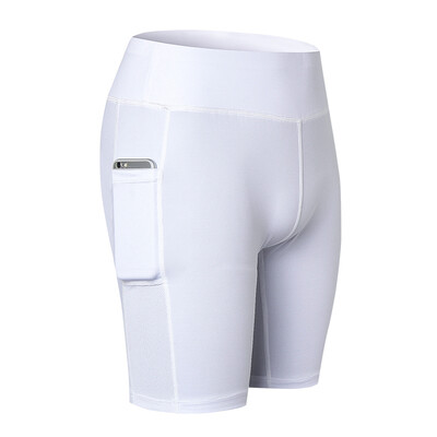 

Sexy Pocket Gym Women Shorts CompressionTight Athletic Clothing for Yoga Sports