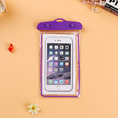 

Universal Waterproof Phone Pouch For Samsung Galaxy J1 Mini J1 Nxt Duos J105 J105H J105F Swim Transparent Bag Luminous Case Cover